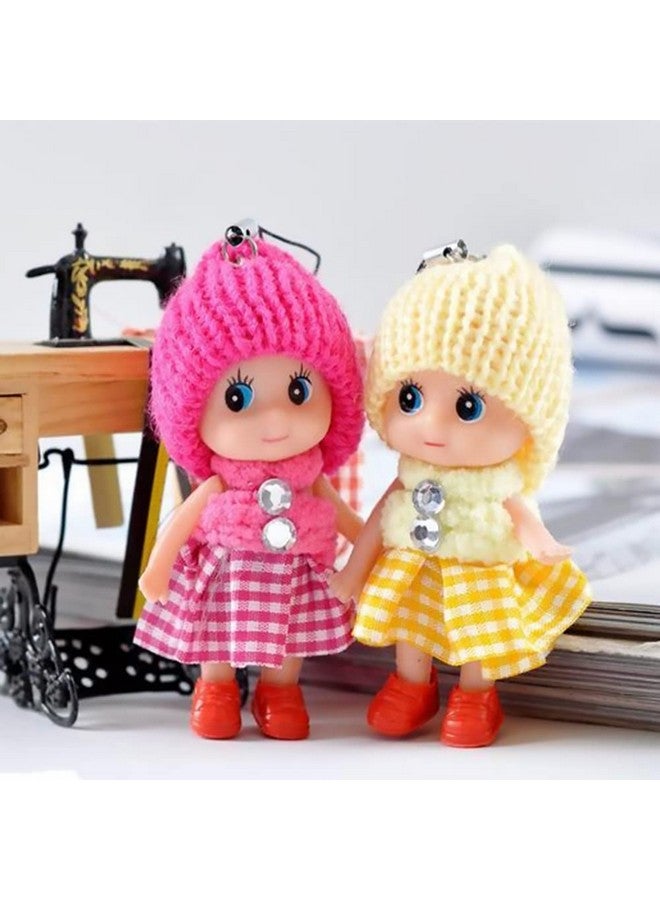 Sealive 6 Pcs Small Dolls Girls - 3 Inch Fashion Dollhouse Dolls Princess - Mini Doll Surprise Gift For Kids- Little Dolls Decoration Accessories Wearing Miniature Clothes & Shoes Outfit Toys For Girl - Image 3