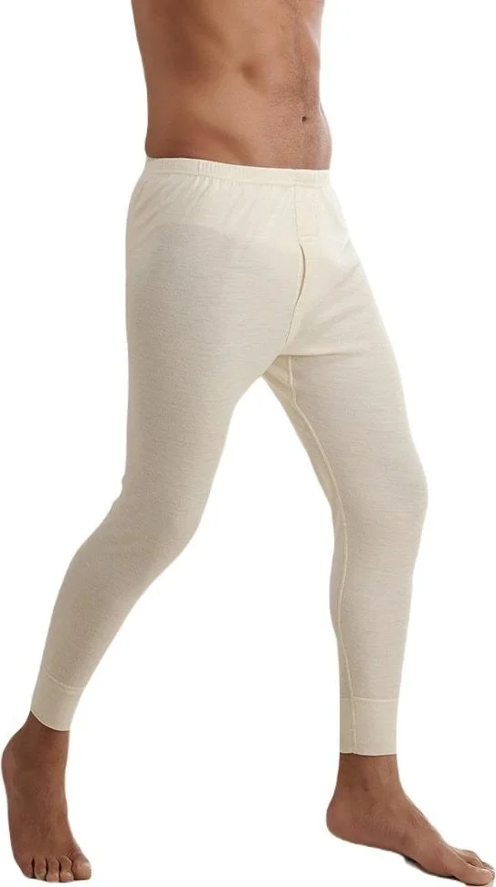 هاسيون Men's Short Sleeve Underwear Set 75% Wool