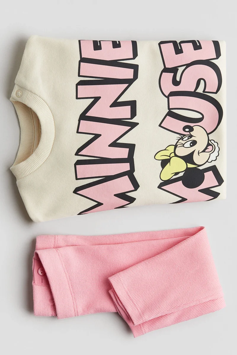 اتش اند ام 2-piece sweatshirt and leggings set