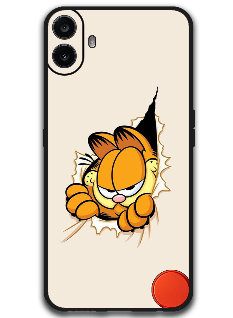 Theodor Protective Case Anti Scratch Shock Proof Bumper Cover For Nothing CMF Phone 1 Cat Peeping - Image 1