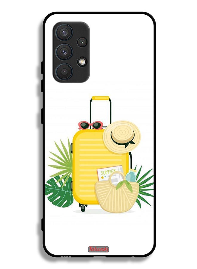 Tolwak Samsung Galaxy A32 4G Protective Case Cover Summer Digital Art - Image 1