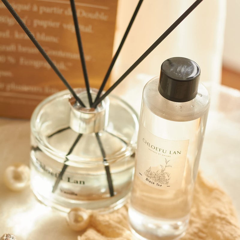 Chloefu LAN Hotel Scented Oil Diffuser Refill 200ml/6.76 fl oz Natural Essential Scented Oil - Best for Aromatherapy, SPA and Home, 0% Alcohol, Unique Blend to Promote Sleep & Relieve Stress - Image 4