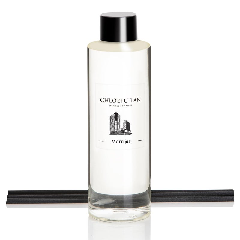 Chloefu LAN Hotel Scented Oil Diffuser Refill 200ml/6.76 fl oz Natural Essential Scented Oil - Best for Aromatherapy, SPA and Home, 0% Alcohol, Unique Blend to Promote Sleep & Relieve Stress - Image 1