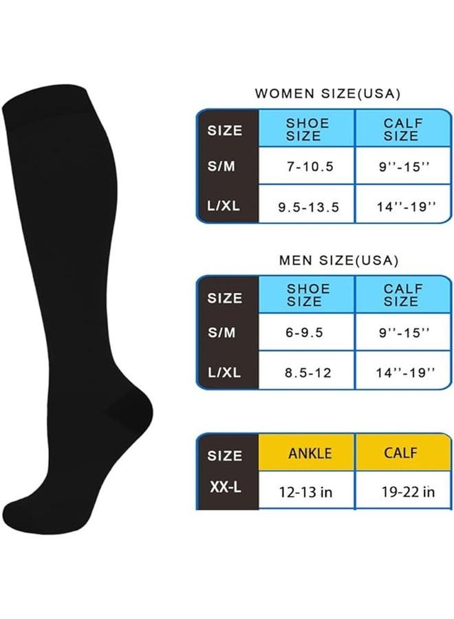 Bluejw Compression Socks Sports Compression Socks Compression Socks Sports Elastic Socks Stockings Suit  - Image 5