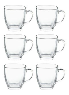 Luminarc Luminarc Carina Rainbow Cup and Saucer Set, 12 Pieces, Multicolour, Glass  - Image 1