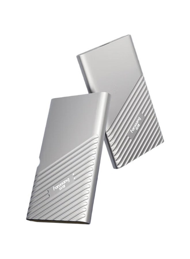 fanxiang Fanxiang 2Tb Portable Solid State Drive (Pssd), Portable Ssd Type-C, Direct Connection To Iphone 16 Pro Max, External Hard Drive For Computer, Ps2000 Silver - Image 3