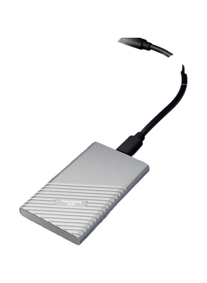 fanxiang Fanxiang 2Tb Portable Solid State Drive (Pssd), Portable Ssd Type-C, Direct Connection To Iphone 16 Pro Max, External Hard Drive For Computer, Ps2000 Silver - Image 2