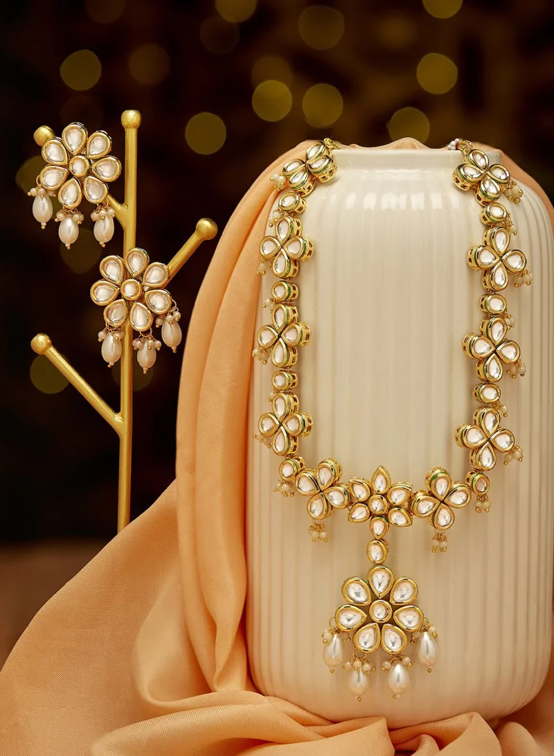 برياسي عقد معاصر مرصع بالخرز