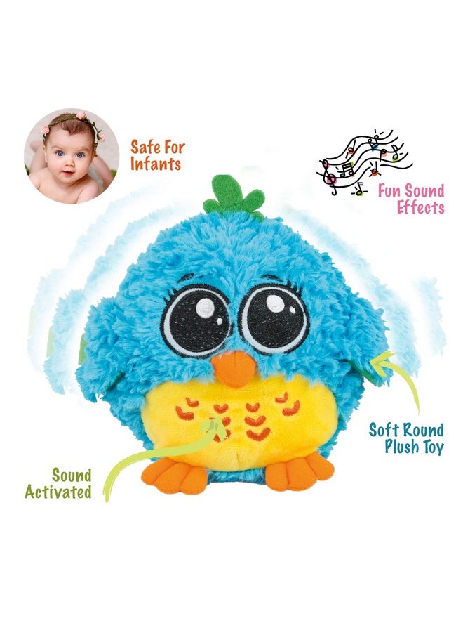 KiddoLab Baby Toys 6 To 12 Months & Up - 'Mr. Blue' Dancing & Singing Bird - Sound & Touch Activated Musical Toy For Boys & Girls - Ideal Gift For Infants, Babies & Toddlers  - Image 5