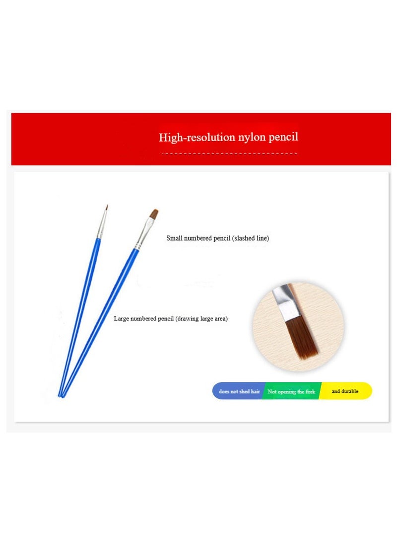 Anna DIY Cartoon Anime Hand-Painted Colorful Oil Painting Kit - Image 5