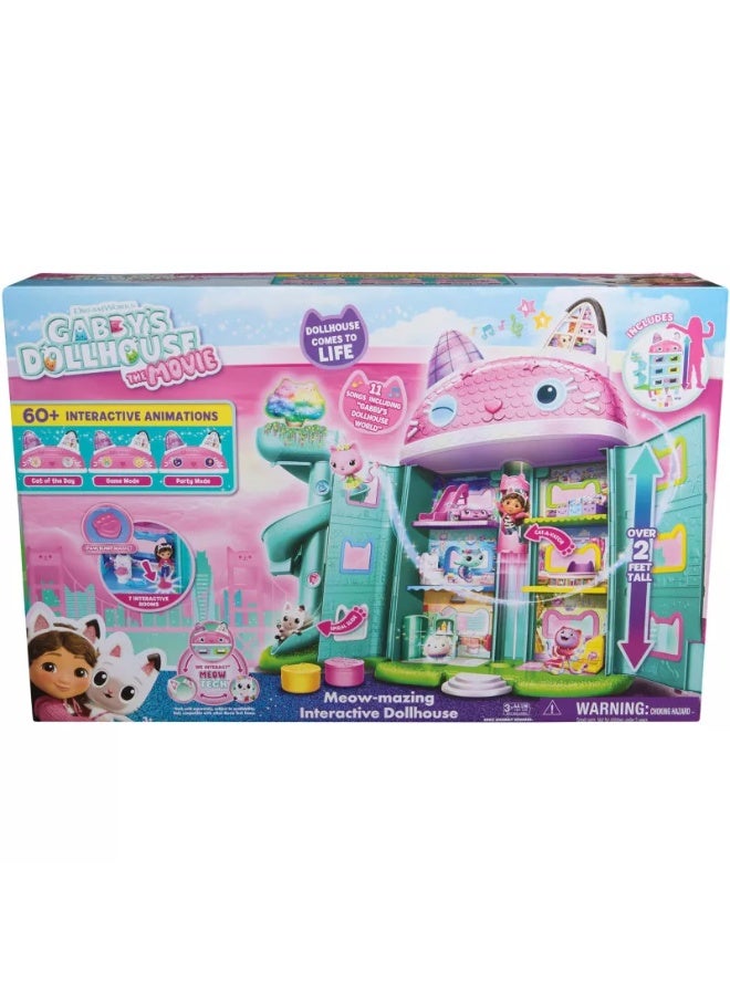 Gabby's Dollhouse Gabby's Doll Deluxe Dollhouse  Meow mazing interactive dollhouse - Image 1