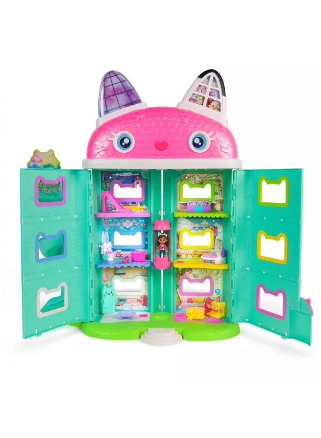 Gabby's Dollhouse Gabby's Doll Deluxe Dollhouse  Meow mazing interactive dollhouse - Image 4