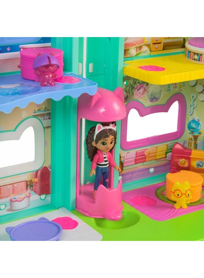 Gabby's Dollhouse Gabby's Doll Deluxe Dollhouse  Meow mazing interactive dollhouse - Image 5