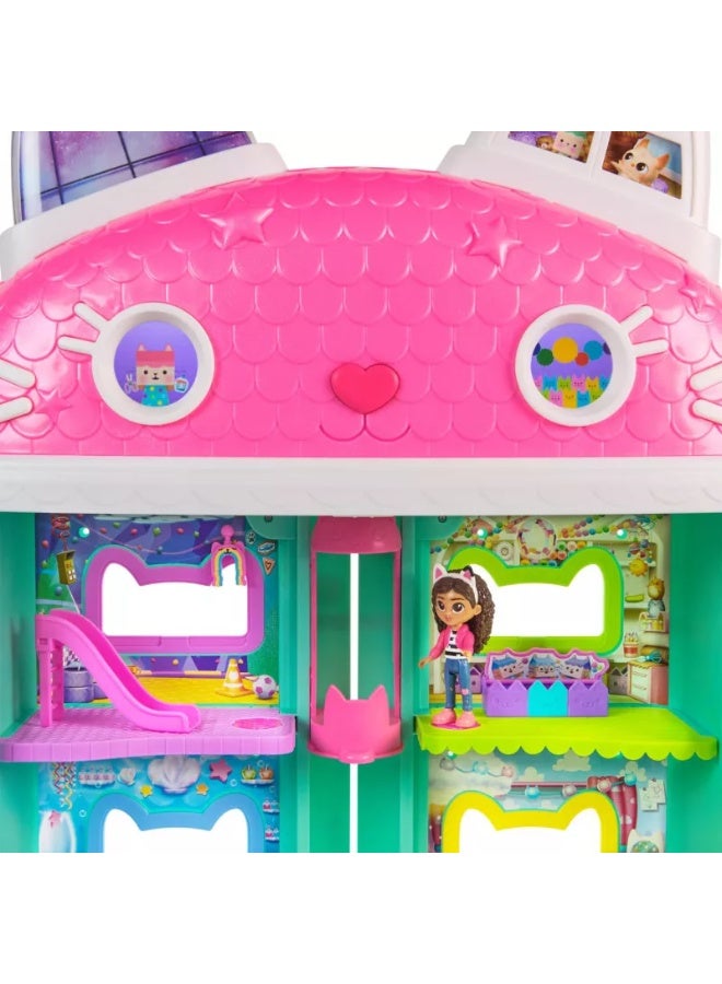 Gabby's Dollhouse Gabby's Doll Deluxe Dollhouse  Meow mazing interactive dollhouse - Image 3