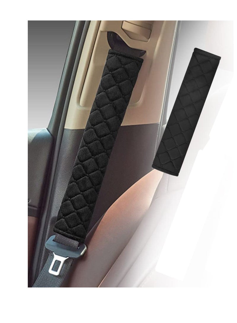 Seat Belt Comfort Harness Pads, Car Seat belt Comfort Pads Hook And Loop Strap, Travel Cushion Seat Belt Covers, Helps Protect Your Neck and Shoulder, Comfort Harness Pads Seat