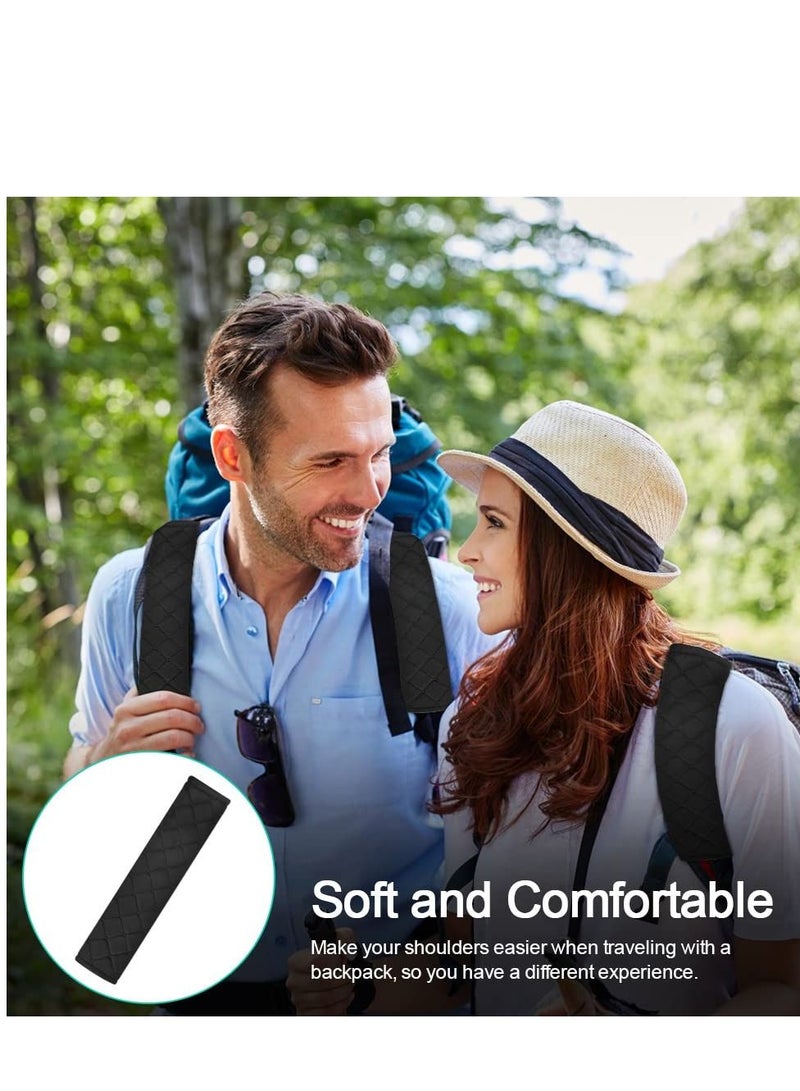 Seat Belt Comfort Harness Pads, Car Seat belt Comfort Pads Hook And Loop Strap, Travel Cushion Seat Belt Covers, Helps Protect Your Neck and Shoulder, Comfort Harness Pads Seat
