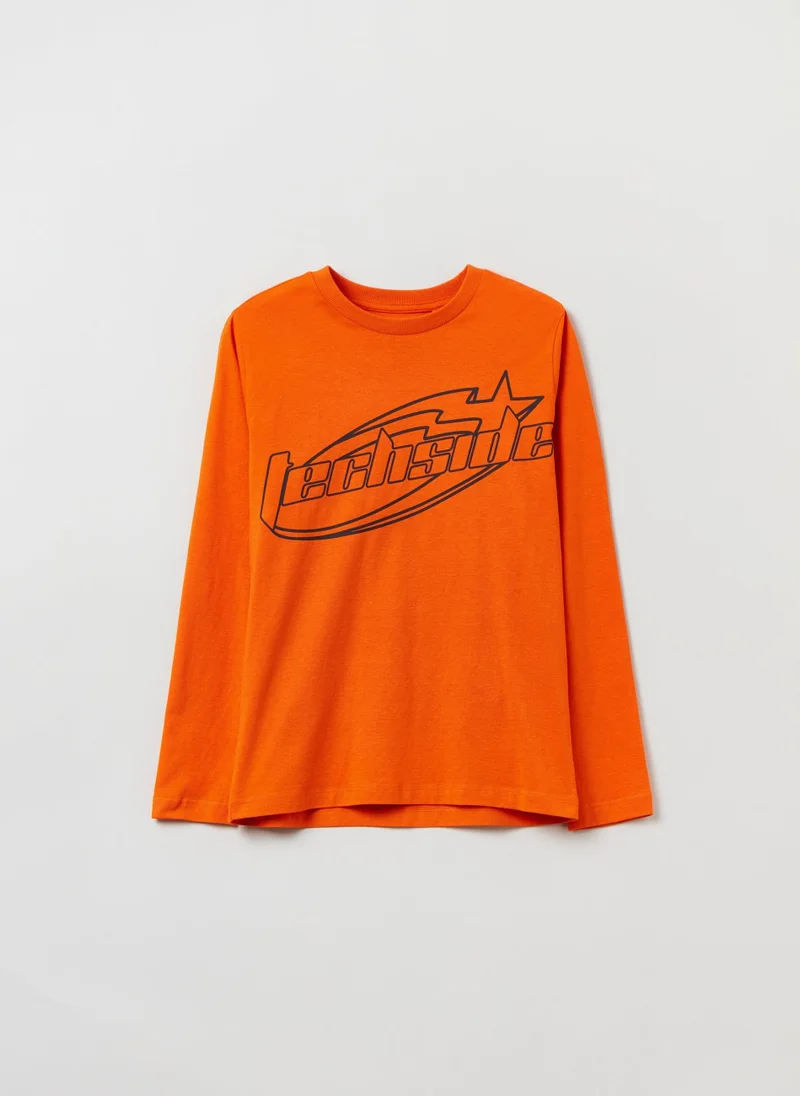 Ovs Long-Sleeved T-Shirt With Print