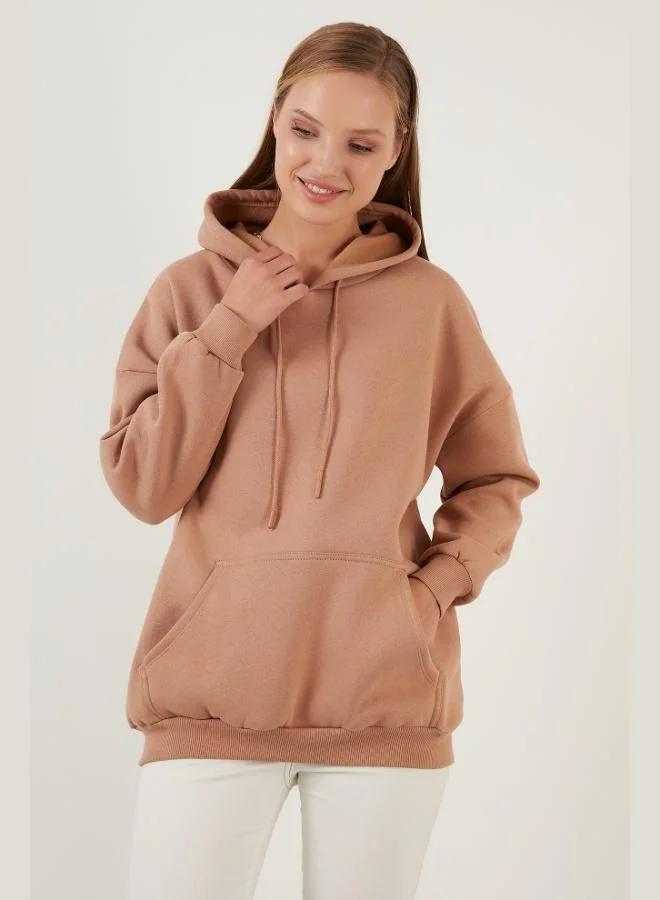 Lela Lela Regular Fit Cotton Hooded Collar Raised Winter 2-Pack Sweat Women's SWEAT 5863854S2