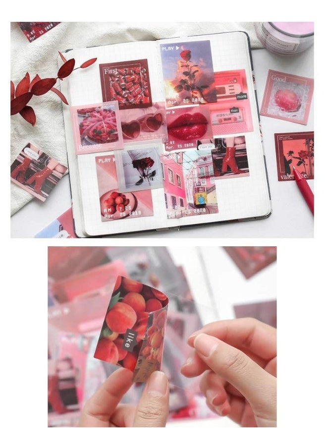 160-Piece Scrapbooking Sticker Set - Self-Adhesive Film Pictures of Street Buildings and Blue Skies for Diary Journaling, Stationery, Planner, Notebook, Card DIY Arts and Crafts. - Image 5