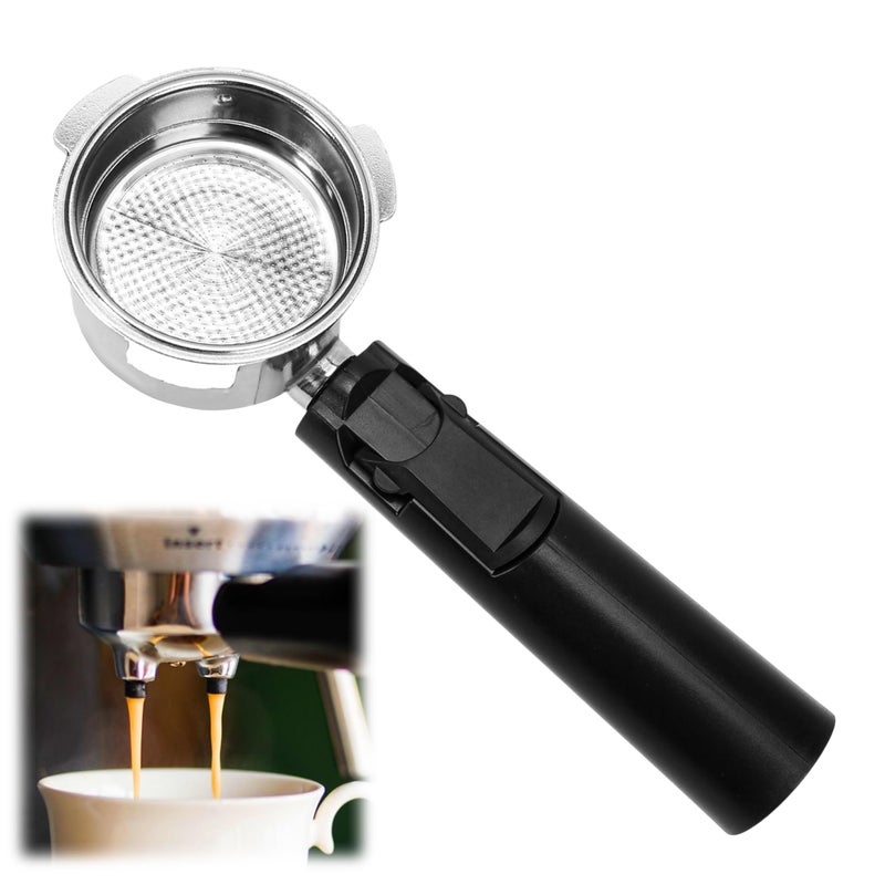 BuleVina Coffee Espresso Machine Handle Replacement Parts 3 Ears Cafe Bracket Handle Portafilter Filter Basket for Lidl Silvercrest CM4621 CM4218 KF5002 KF500S Barista with FILTER VASKET - Image 2