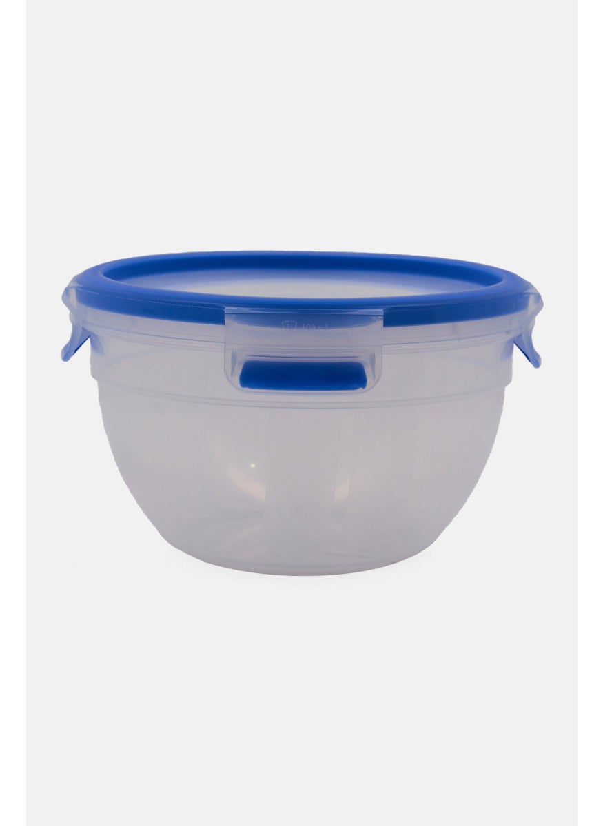 Imusa Round Plastic Bowl 16 D x 10 H cm, Transparent  - Image 1