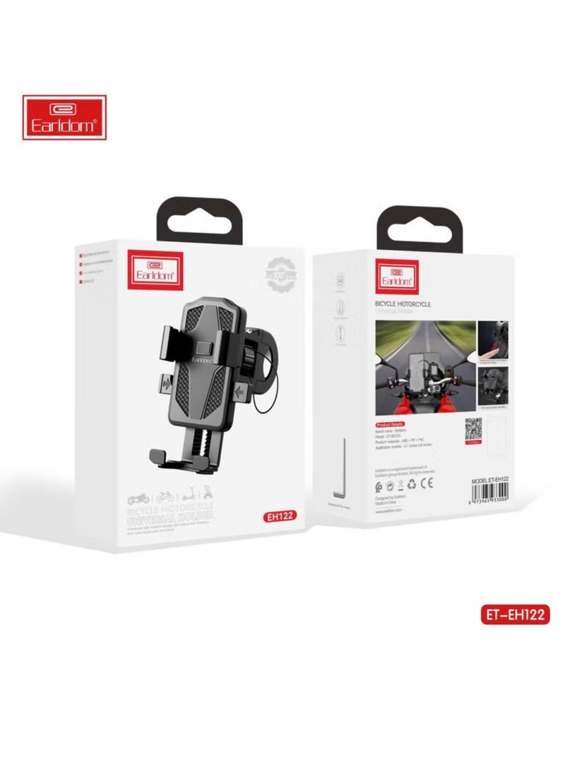 Earldom ET‑EH122 Bicycle & Motorcycle Phone Holder - Image 2