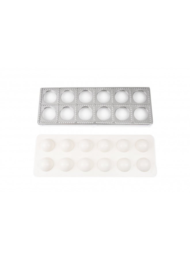 Fox Run 57665 Ravioli Maker, Aluminum, 12-Cup