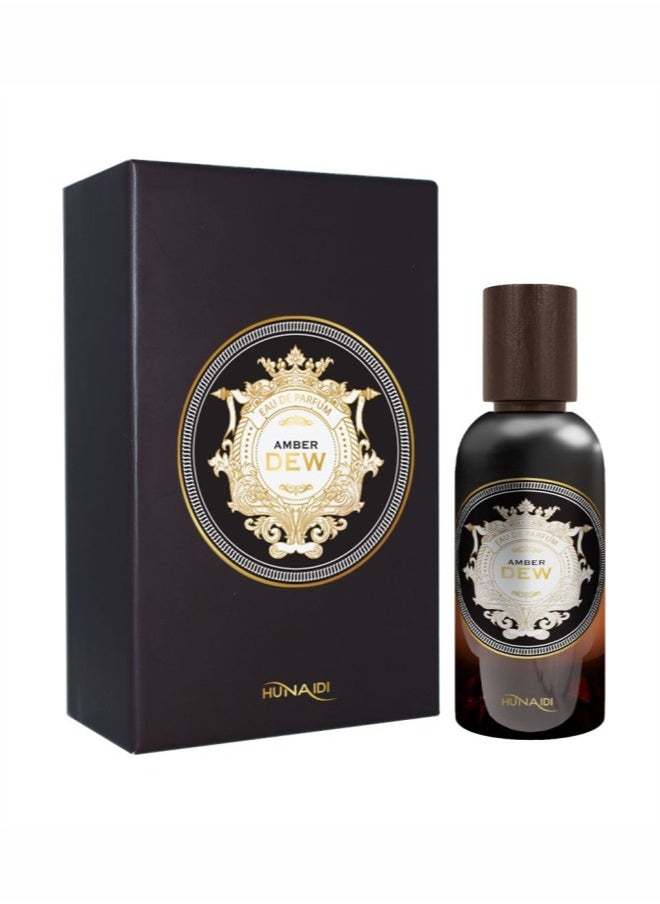 Al Hunaidi Perfumes - Amber Dew By HUNAIDI Perfumes for Men | Eau De Parfum for Men 100ml | Long Lasting Perfume for Men | Rich Arabic Fragrance With Citrus and Woody Notes - Image 1