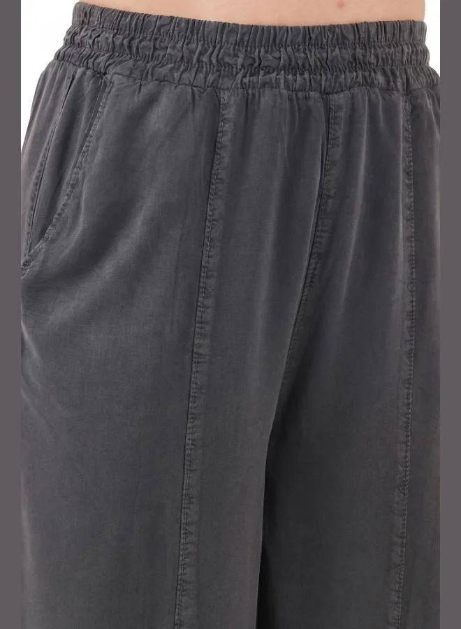 Lela  Lela Relaxed Fit High Waist Tapered Leg Trousers Women's Pants 668YP5456 for Women | Best Price UAE