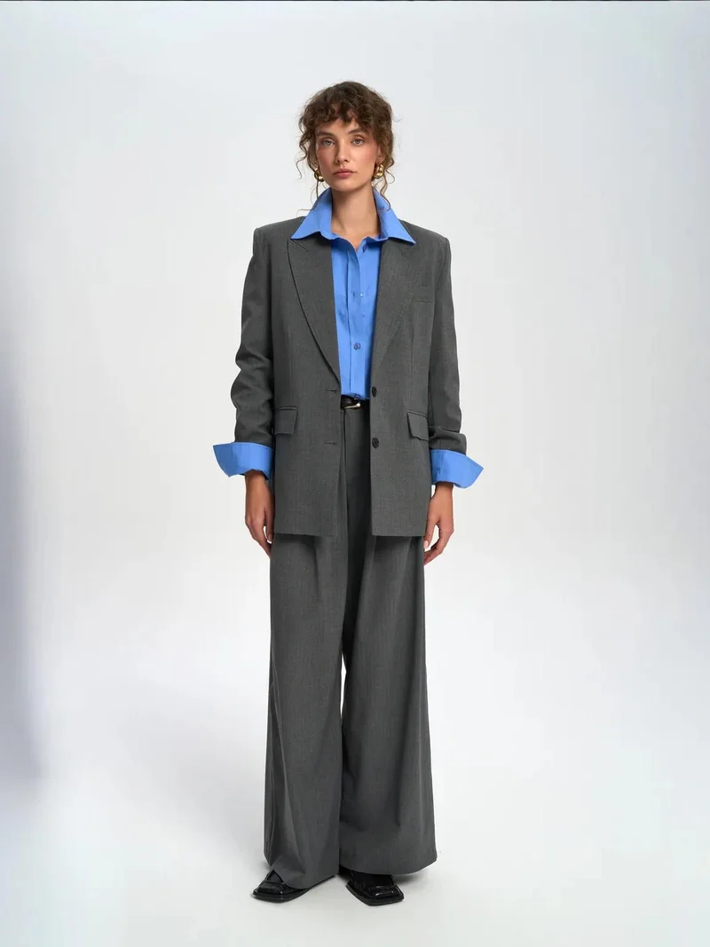 ماي كولكشن MAI STUDIOS Jessical Striped Blazer