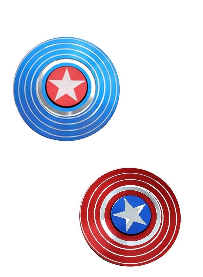 جميلاى قطعتان من أزياء كابتن أمريكا شيلد للأطفال الخارقة - Image 1