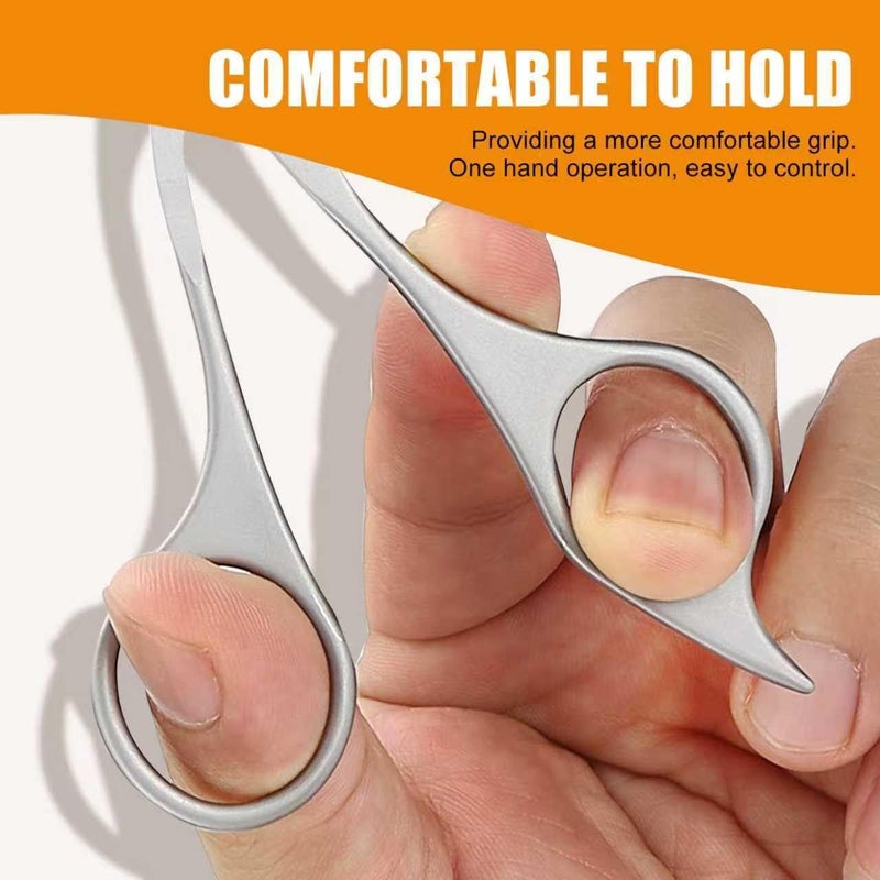 With eyebrow scissors, unisex finishing beauty tool set - Image 3
