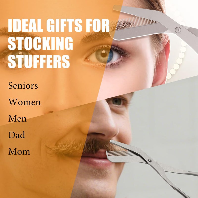 With eyebrow scissors, unisex finishing beauty tool set - Image 4