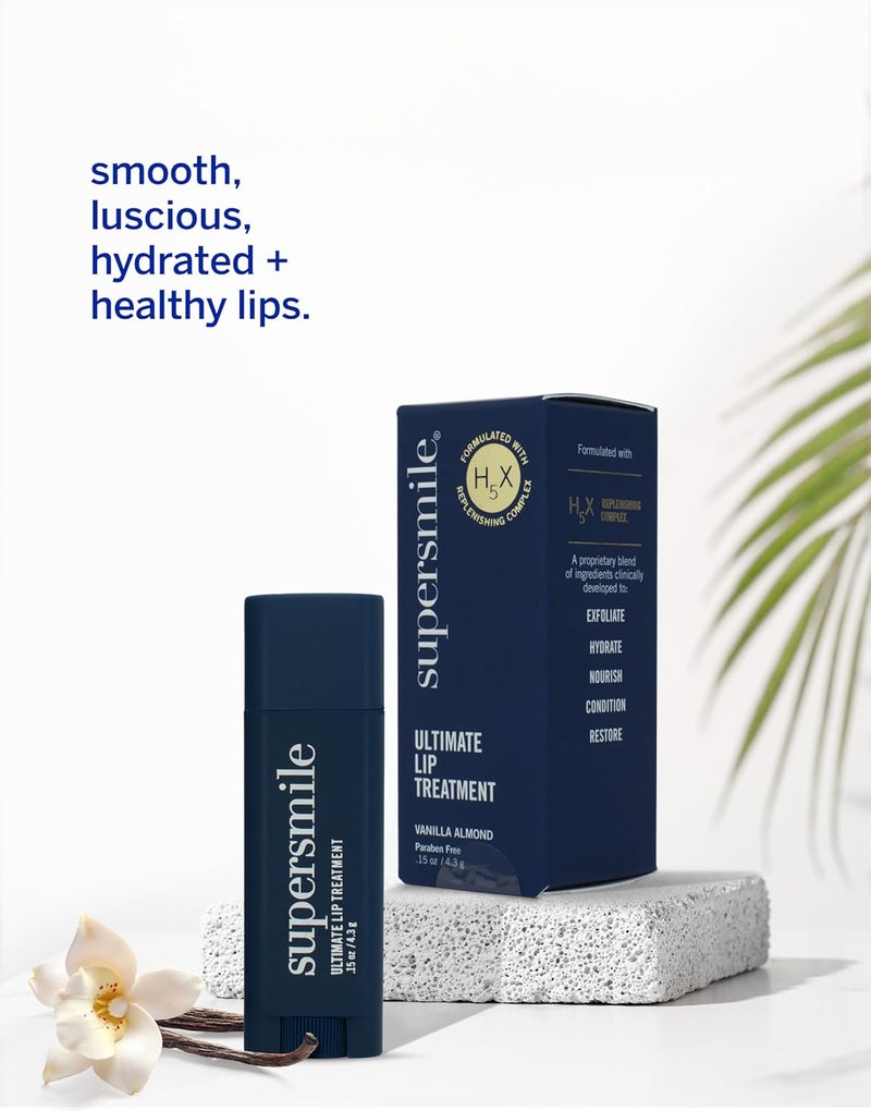 Supersmile Ultimate Lip Treatment  Healing for Dry Cracked Lips  Nourishing Lip Balm with Collagen  Shea Butter  Hydrating Lip Plumper  Soothing Lip Moisturizer - Image 5