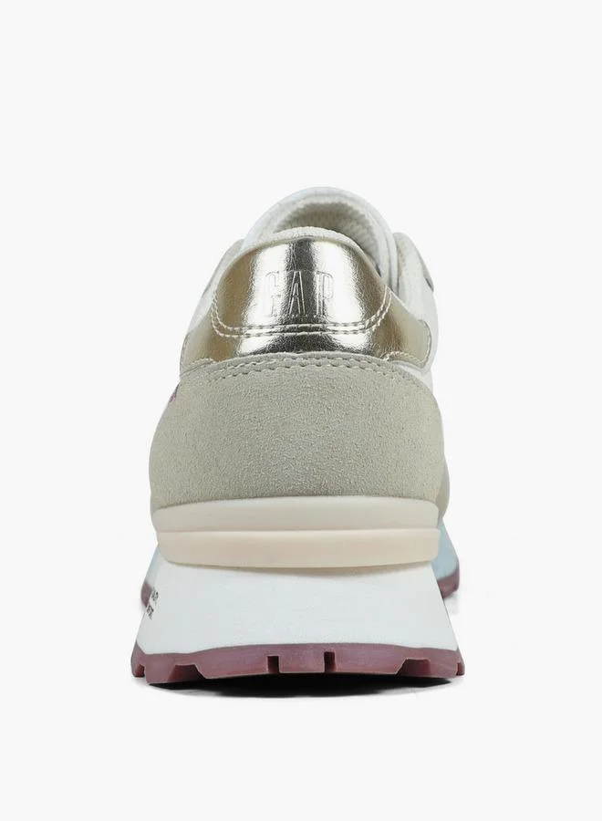 Gap CREAM Women Osaka Lace-Up Ankle Sneakers for Women | Best Price UAE