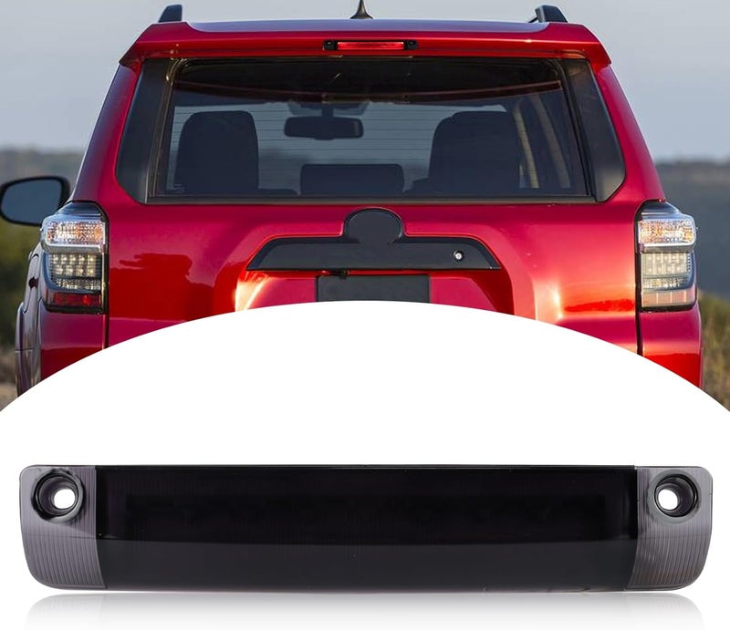 BINQIGOO Smoked Lens 9-LED Third Brake Light Assembly for Toyota Models - Image 1