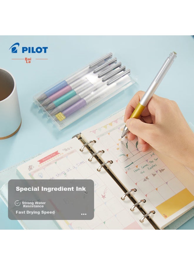 Pilot Juice Up New Fruit Juice Pen, Retractable Gel Pen, For Students' Journaling, Colorful Ink, 0.4Mm, Single Pen, White, Ljp-20S4 - Image 2
