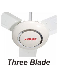 Stargold Electric Ceiling Fan 56 Inch 3 Blade Fan For Home, Office With Strong Air Breeze Double Ball Bearing Indoor Ceiling Fan 85W  - Image 3