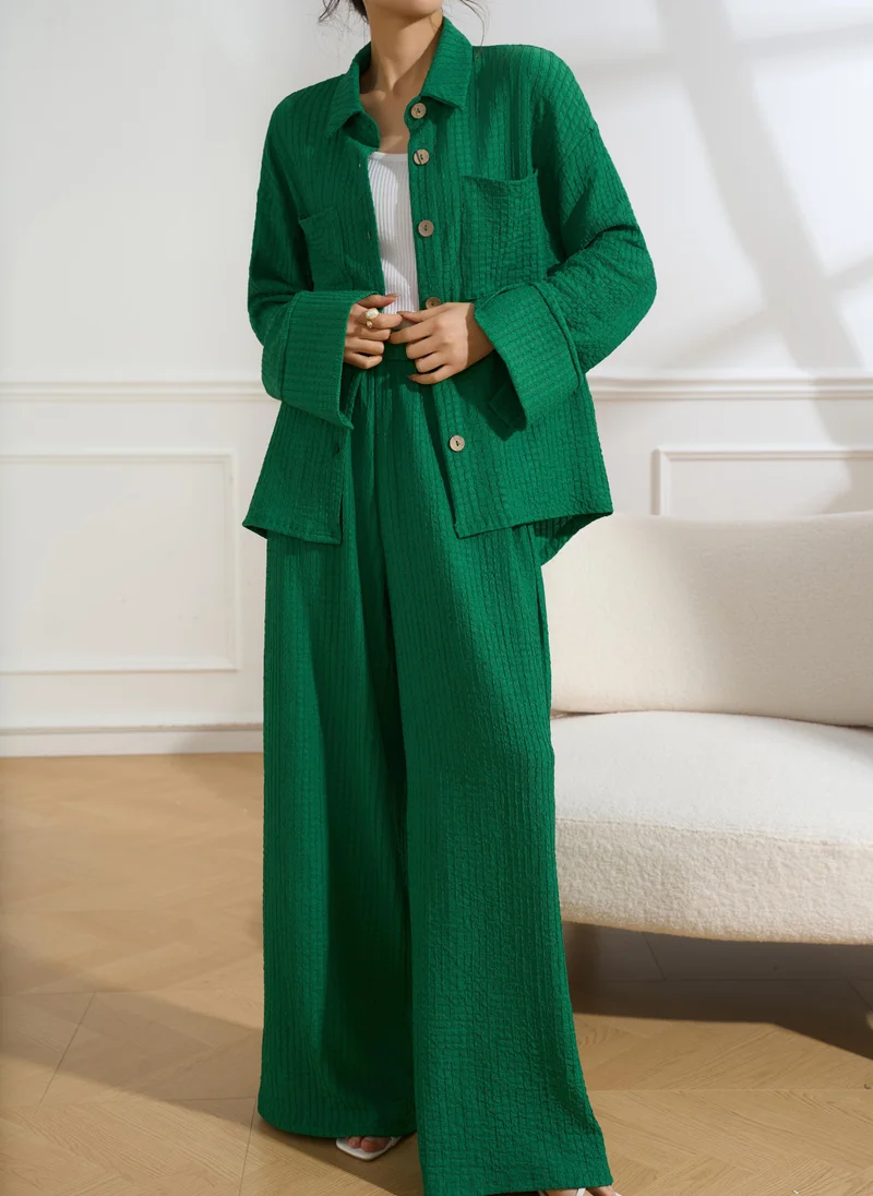 Hassal Emerald Two Piece Suit Dark