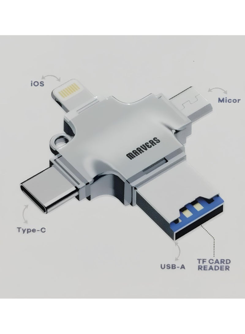 أعجوبة قارئ بطاقات MS-CR02 السريع متعدد الاستخدامات لجميع الأجهزة - Image 1