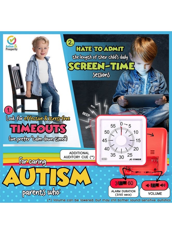 Autism & Prosperity Kids Time Schedule Tasks Autistic Children Learning Materials Asd Boys Girl Teen Visual Timer Magnet Pec Card Special Needs No 13 Toddlers Age 3 4 57 812 Sensory Toys Chart Gift  - Image 5