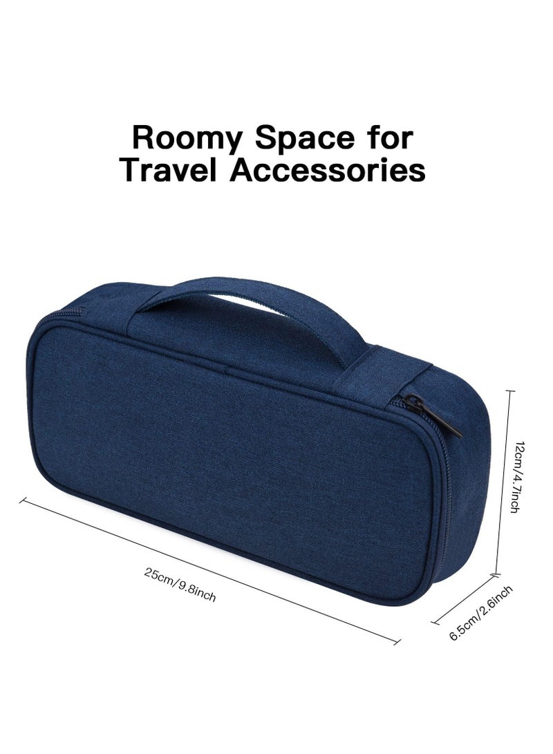 erorex Portable Cable Electronic Accessories Storage Bag Travel Gadgets Storage Case Cable Organizer Pouch Compatible for Charger USB Cables SD Memory Cards Earphone Flash Hard Drive Phone Power Bank  - Image 3