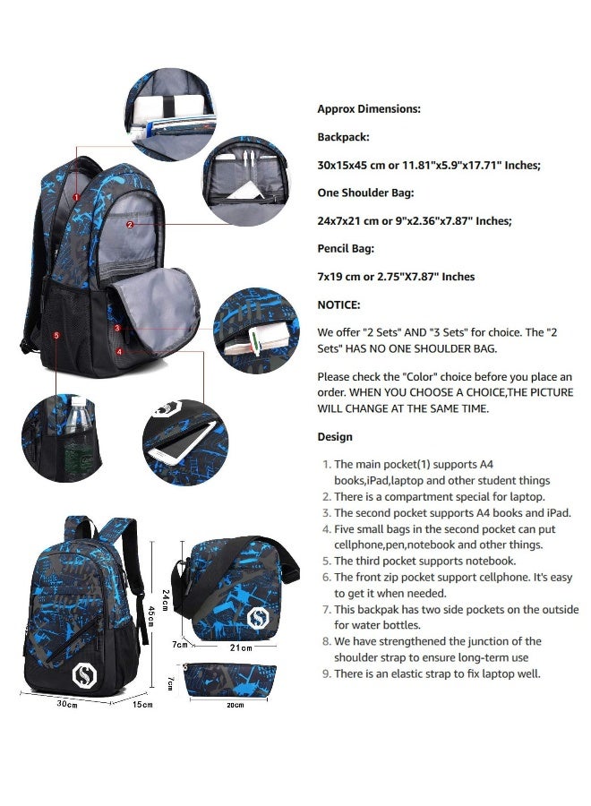 حقيبة ظهر unisex مع علامة مضيئة - Image 3