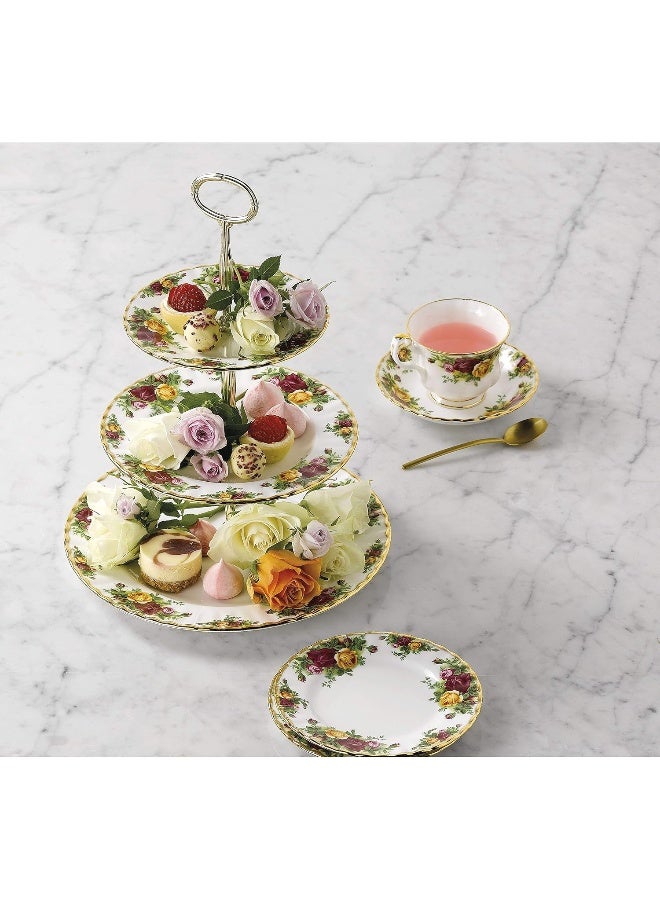 ROYAL ALBERT Royal Albert Old Country Roses 3 Piece Set  - Image 3