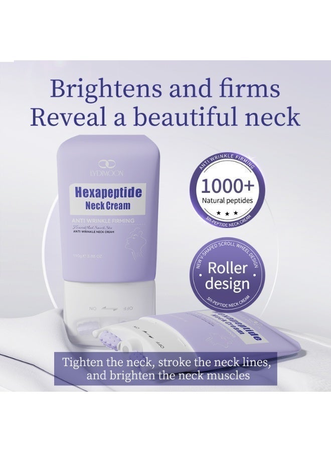 LYDIMOON Hexapeptide Neck Cream Anti-Wrinkle Moisturizing All day 110g - Image 4