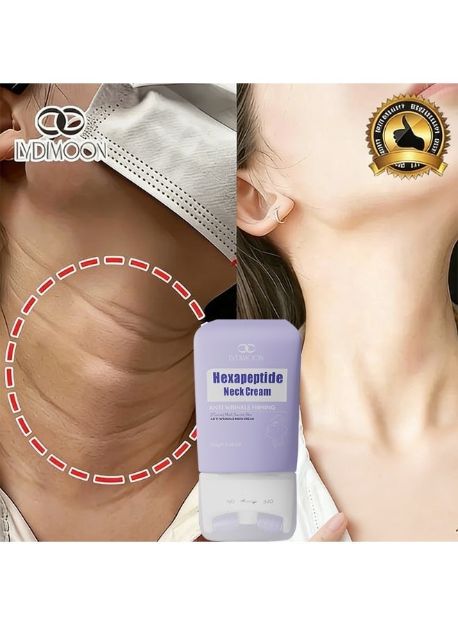 LYDIMOON Hexapeptide Neck Cream Anti-Wrinkle Moisturizing All day 110g - Image 1