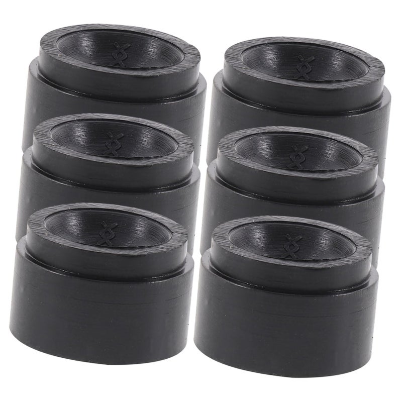 6pcs Car Engine Cover Shock Absorber Buffer Pad Set Soundproof Insulation Kit - Image 2