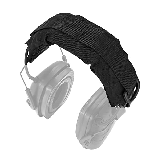 PROHEAR HC01 Headset Cover Tactical Advanced Earmuffs Modular Cover Fit for 3M WorkTunes Peltor Howard Leight Impact Walkers Razor Black - Image 1