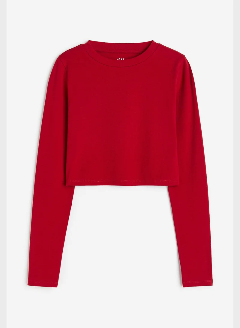 H&M Youth Essential Jersey Top