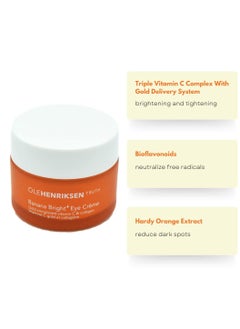 Ole Henriksen Ole Henriksen Olehenriksen Banana Bright+ Vitamin C Eye Crème 0.5 oz, 0.50 Ounce (Pack of 1)  - Image 3